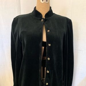 Vintage Velvet Nehru jacket.